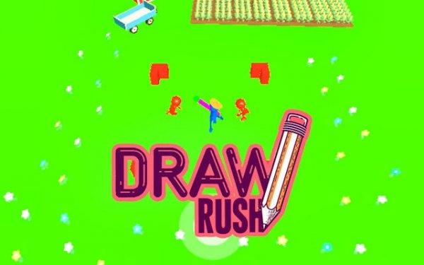 Draw Rush: Line Defense Puzzle Game Online
