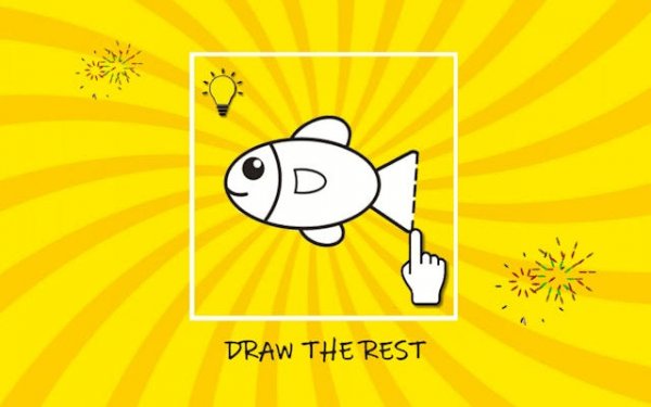 Finish the Sketch Logic Game