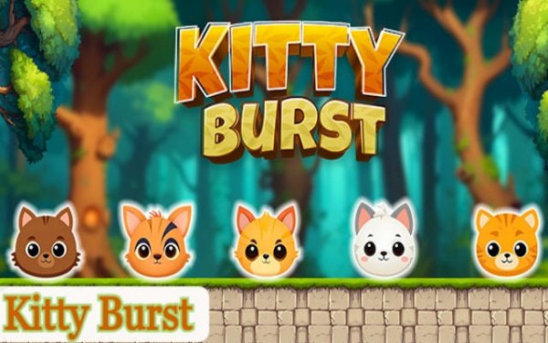 Kitty Burst Puzzle Game Online