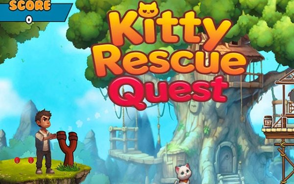 Kitty Rescue Quest: Save the Kittens Puzzle Game