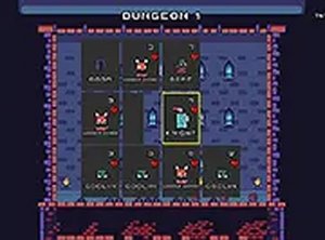 Pixel Card Quest Puzzle