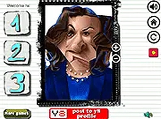 Kamala Funny Face Challenge Online Game
