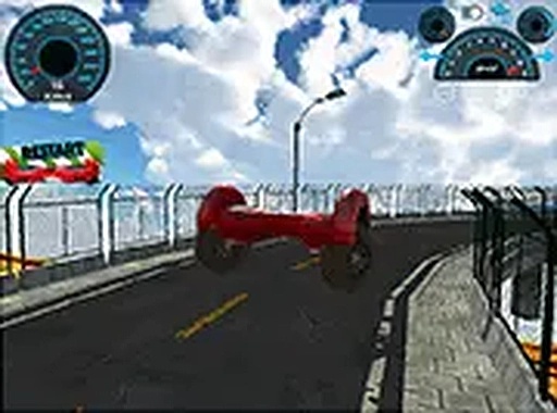 Hoverboard Stunts Hill Climb Online Game