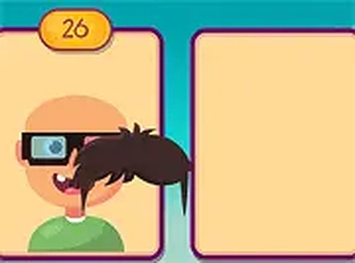 Funny Faces Memory Puzzle Game