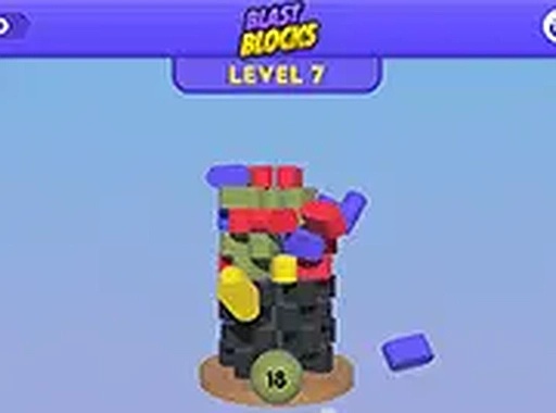 Colorful Block Collapse Challenge