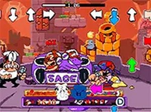 FNF vs Peppino: Friday Night at the Pizza Tower Online Game