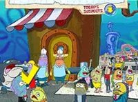 Bikini Bottom Mysteries Search Puzzle Game