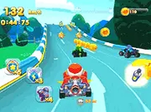 Cartoon Racing 3D Online Game