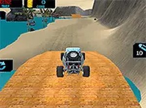 Offroad Kart Beach Stunt: Buggy Car Drive Online Game