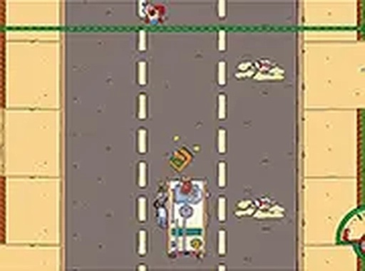 Uncle Grandpa vs Aunt Grandma Racing Game
