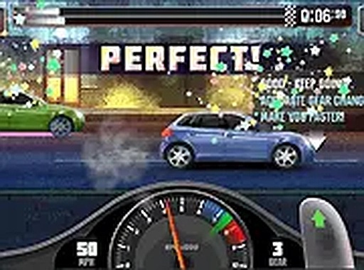 Mighty Motors Drag Racing Game
