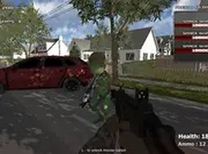 Alien Aggression Shooting Game