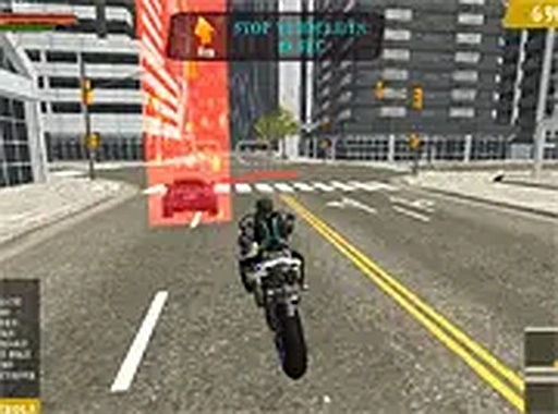 Police Bike City Simulator Online Game
