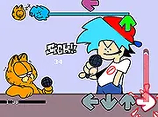 FNF: Garfield Monday Funkin' Online Game
