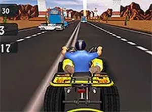 ATV Highway Traffic Online Game