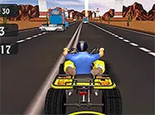 ATV Highway Traffic Online Game